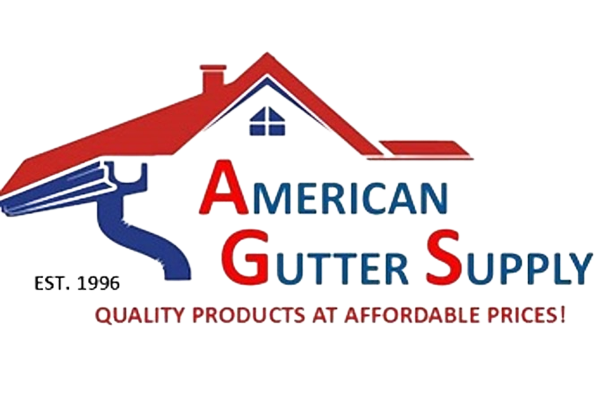 A logo of american gutter supply