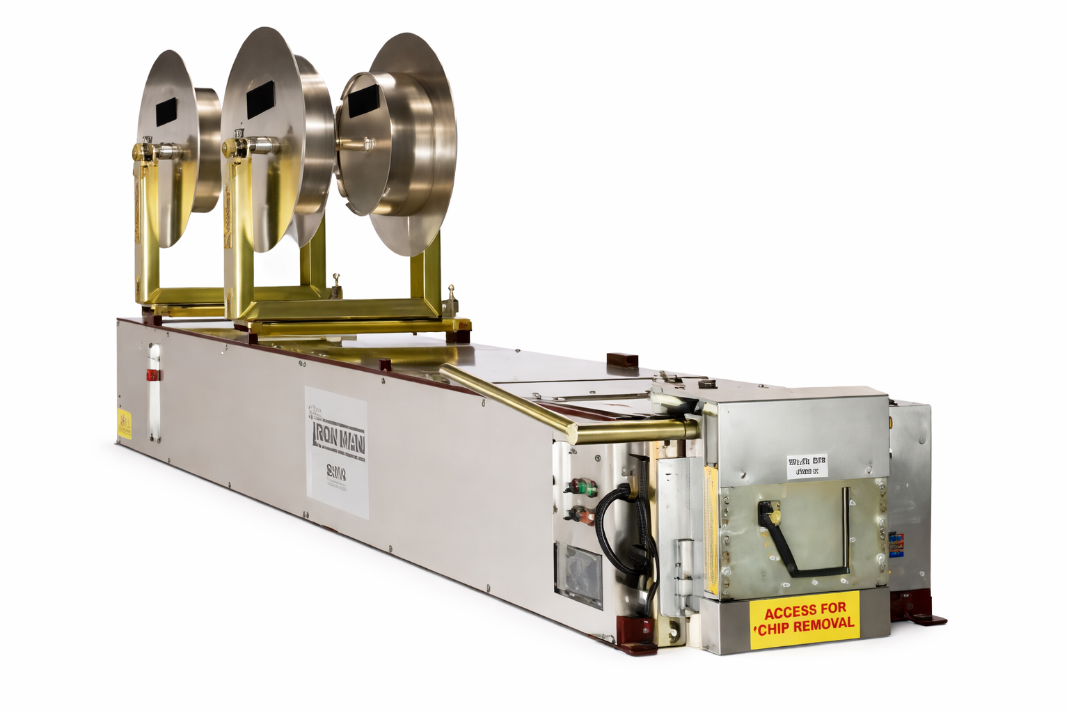 KWM IronMan Gutter Machine |