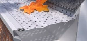 6" EZ Smooth Flow Gutter Guard BLACK OR WHITE