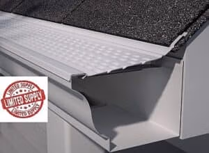 6" E-Z Slide Gutter Guard 100 Ft DISCONTINUED